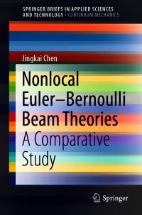 Cover image: Nonlocal Euler–Bernoulli Beam Theories 9783030697877