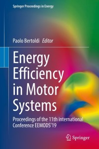 Cover image: Energy Efficiency in Motor Systems 9783030697983