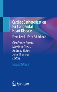 Cover image: Cardiac Catheterization for Congenital Heart Disease 2nd edition 9783030698553