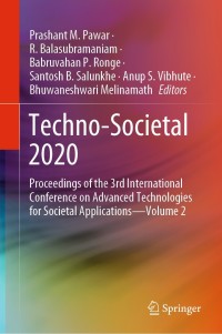صورة الغلاف: Techno-Societal 2020 9783030699246