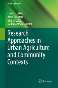 Imagen de portada: Research Approaches in Urban Agriculture and Community Contexts 9783030700294