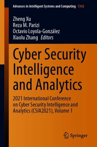Cover image: Cyber Security Intelligence and Analytics 9783030700416