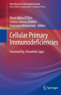 Imagen de portada: Cellular Primary Immunodeficiencies 9783030701062