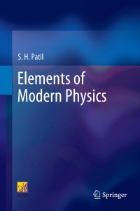 Cover image: Elements of Modern Physics 9783030701420