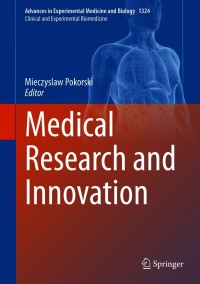 Cover image: Medical Research and Innovation 9783030702052