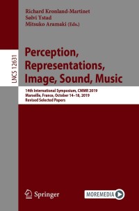 Cover image: Perception, Representations, Image, Sound, Music 9783030702090