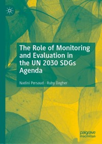 Omslagafbeelding: The Role of Monitoring and Evaluation in the UN 2030 SDGs Agenda 9783030702120