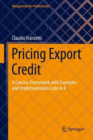 Cover image: Pricing Export Credit 9783030702847