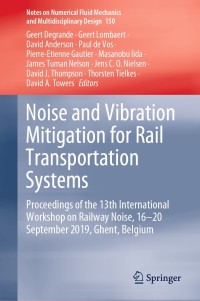 Imagen de portada: Noise and Vibration Mitigation for Rail Transportation Systems 9783030702885