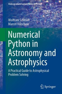 Cover image: Numerical Python in Astronomy and Astrophysics 9783030703462