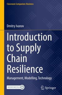 Imagen de portada: Introduction to Supply Chain Resilience 9783030704896