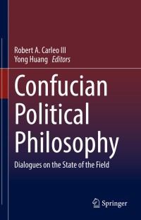 Cover image: Confucian Political Philosophy 9783030706104