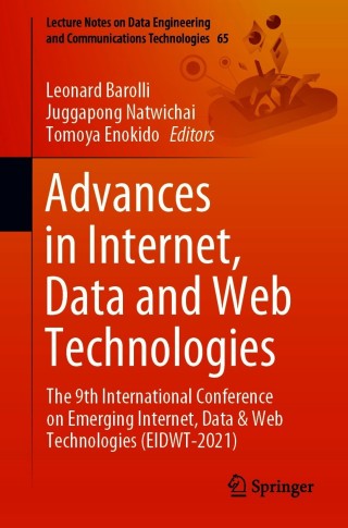 Cover image: Advances in Internet, Data and Web Technologies 9783030706388