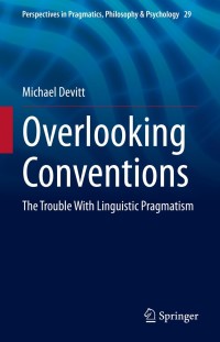 Cover image: Overlooking Conventions 9783030706524