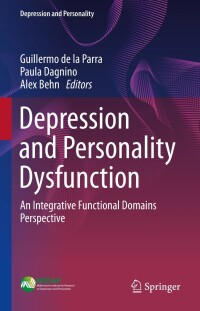 表紙画像: Depression and Personality Dysfunction 9783030706982