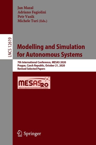 Titelbild: Modelling and Simulation for Autonomous Systems 9783030707392