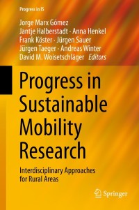Cover image: Progress in Sustainable Mobility Research 9783030708405