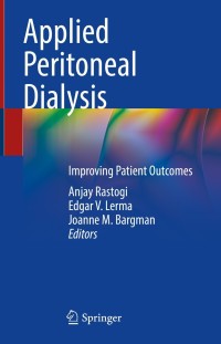 Cover image: Applied Peritoneal Dialysis 9783030708962