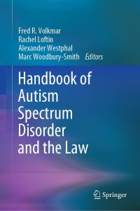 Cover image: Handbook of Autism Spectrum Disorder and the Law 9783030709129
