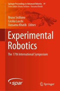 Cover image: Experimental Robotics 9783030711504