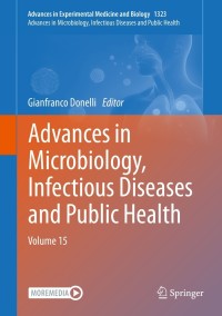 Omslagafbeelding: Advances in Microbiology, Infectious Diseases and Public Health 9783030712013