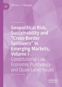 صورة الغلاف: Geopolitical Risk, Sustainability and “Cross-Border Spillovers” in Emerging Markets, Volume I 9783030714147