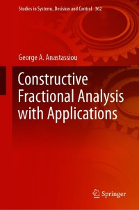 Imagen de portada: Constructive Fractional Analysis with Applications 9783030714802