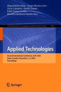 Cover image: Applied Technologies 9783030715021