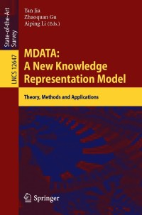 Cover image: MDATA: A New Knowledge Representation Model 9783030715892