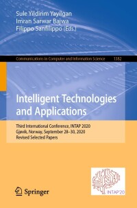 Cover image: Intelligent Technologies and Applications 9783030717100