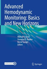 Cover image: Advanced Hemodynamic Monitoring: Basics and New Horizons 9783030717513