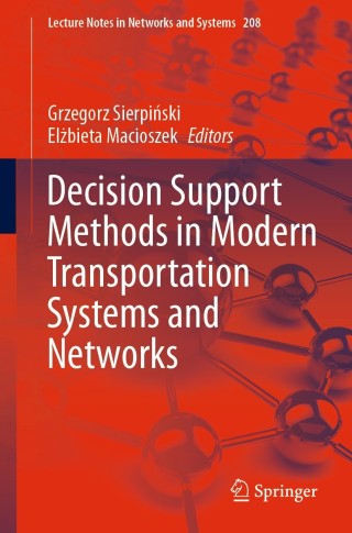 Cover image: Decision Support Methods in Modern Transportation Systems and Networks 9783030717704