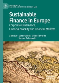 Cover image: Sustainable Finance in Europe 9783030718336
