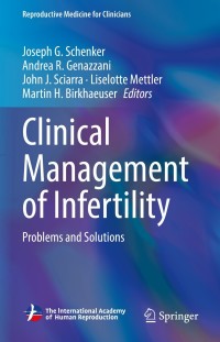 Cover image: Clinical Management of Infertility 9783030718374