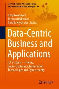 Cover image: Data-Centric Business and Applications 9783030718916