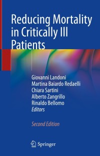 Imagen de portada: Reducing Mortality in Critically Ill Patients 2nd edition 9783030719166