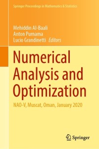 Cover image: Numerical Analysis and Optimization 9783030720391