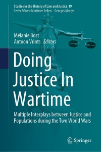 Cover image: Doing Justice In Wartime 9783030720490