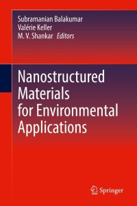 Cover image: Nanostructured Materials for Environmental Applications 9783030720759