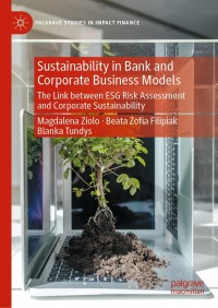 Cover image: Sustainability in Bank and Corporate Business Models 9783030720971