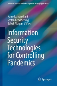 Imagen de portada: Information Security Technologies for Controlling Pandemics 9783030721190