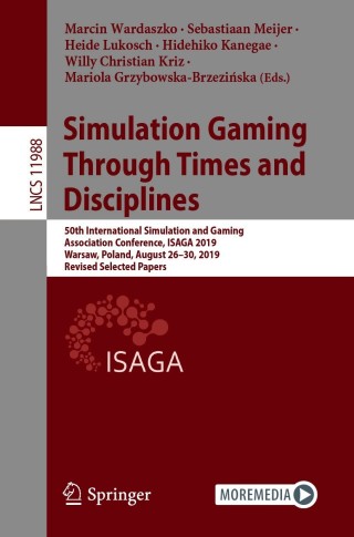 Immagine di copertina: Simulation Gaming Through Times and Disciplines 9783030721312