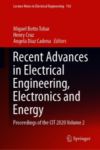 Immagine di copertina: Recent Advances in Electrical Engineering, Electronics and Energy 9783030722111