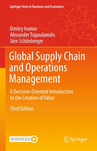 Imagen de portada: Global Supply Chain and Operations Management 3rd edition 9783030723309