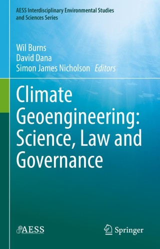 Imagen de portada: Climate Geoengineering: Science, Law and Governance 9783030723712