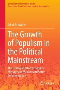 Imagen de portada: The Growth of Populism in the Political Mainstream 9783030724481