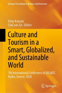Cover image: Culture and Tourism in a Smart, Globalized, and Sustainable World 9783030724689