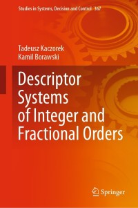 Cover image: Descriptor Systems of Integer and Fractional Orders 9783030724795