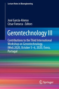Cover image: Gerontechnology III 9783030725662