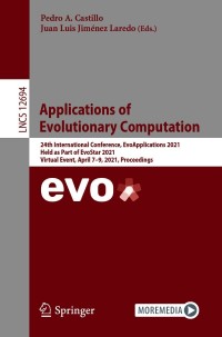 Cover image: Applications of Evolutionary Computation 9783030726980